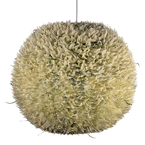 lamp_feath_decke_yellow